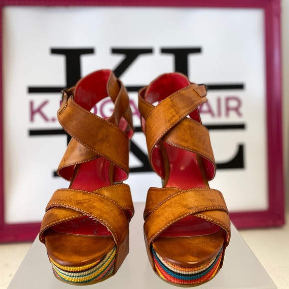 Unlisted Strappy Wedges - Picture 5 of 5